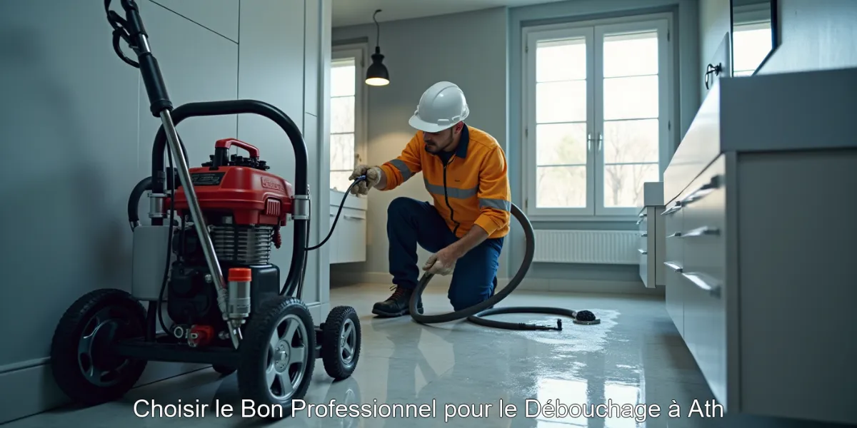 Choisir le Bon Professionnel pour le Débouchage à Ath