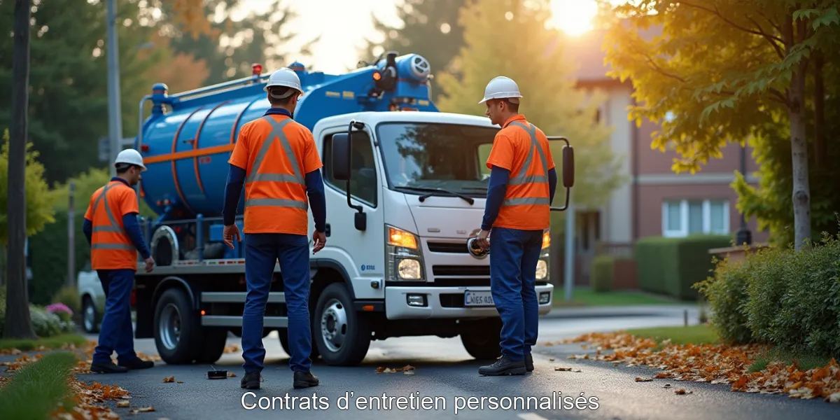Contrats d’entretien personnalisés