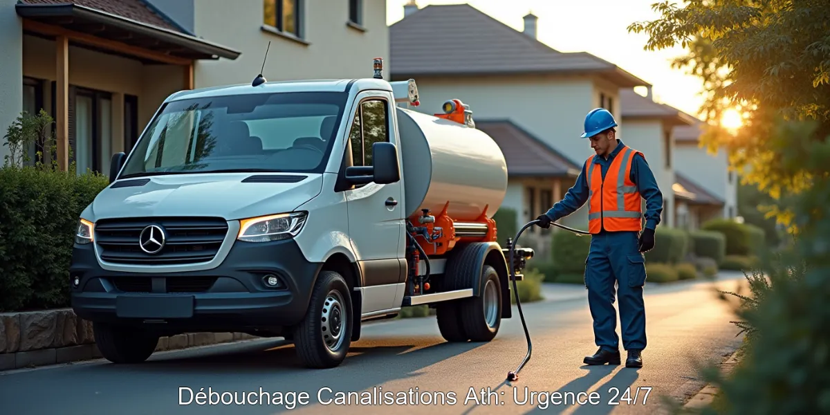 Débouchage Canalisations Ath: Urgence 24/7