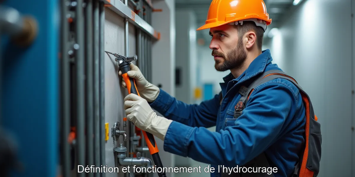 Définition et fonctionnement de l’hydrocurage