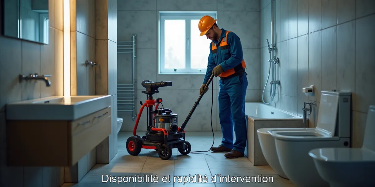 Disponibilité et rapidité d’intervention