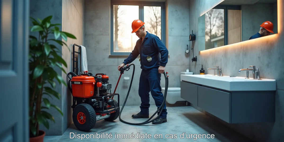 Disponibilité immédiate en cas d’urgence