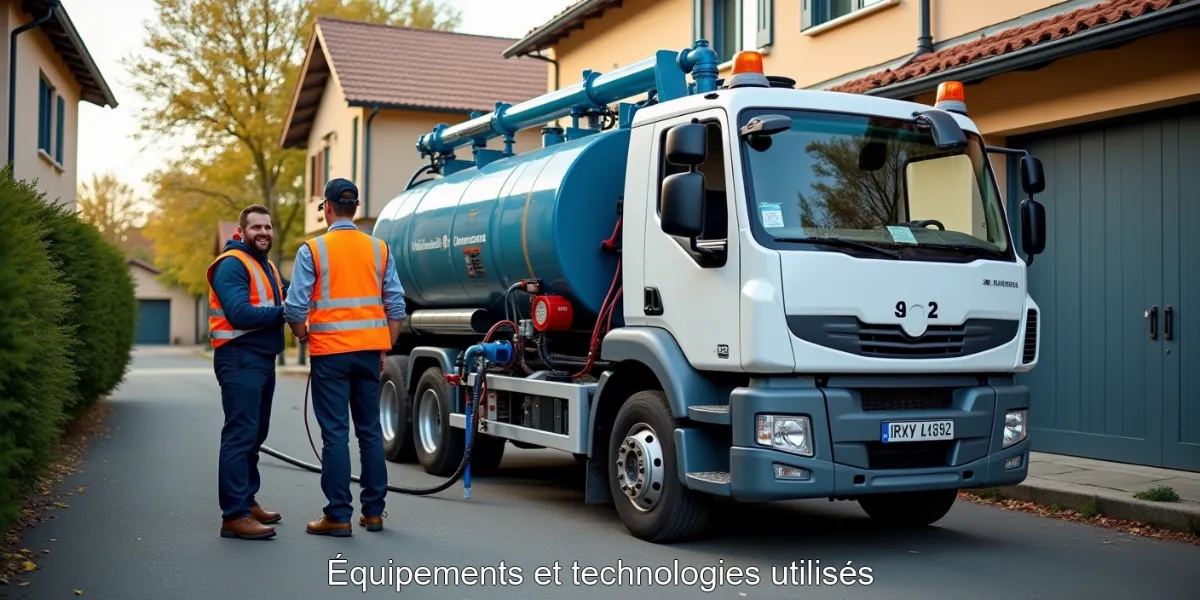 Équipements et technologies utilisés