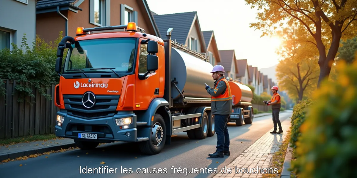 Identifier les causes fréquentes de bouchons