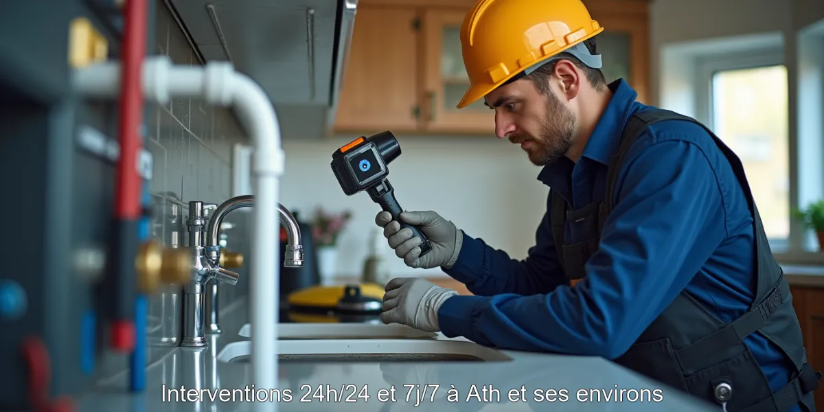Interventions 24h/24 et 7j/7 à Ath et ses environs