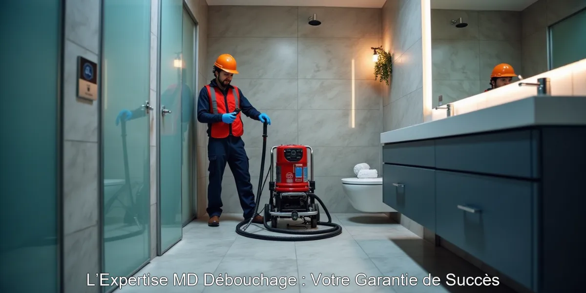 L’Expertise MD Débouchage : Votre Garantie de Succès