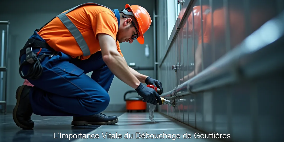 L’Importance Vitale du Débouchage de Gouttières