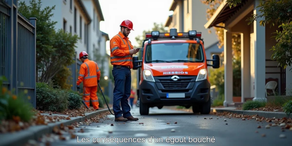 Les conséquences d’un égout bouché