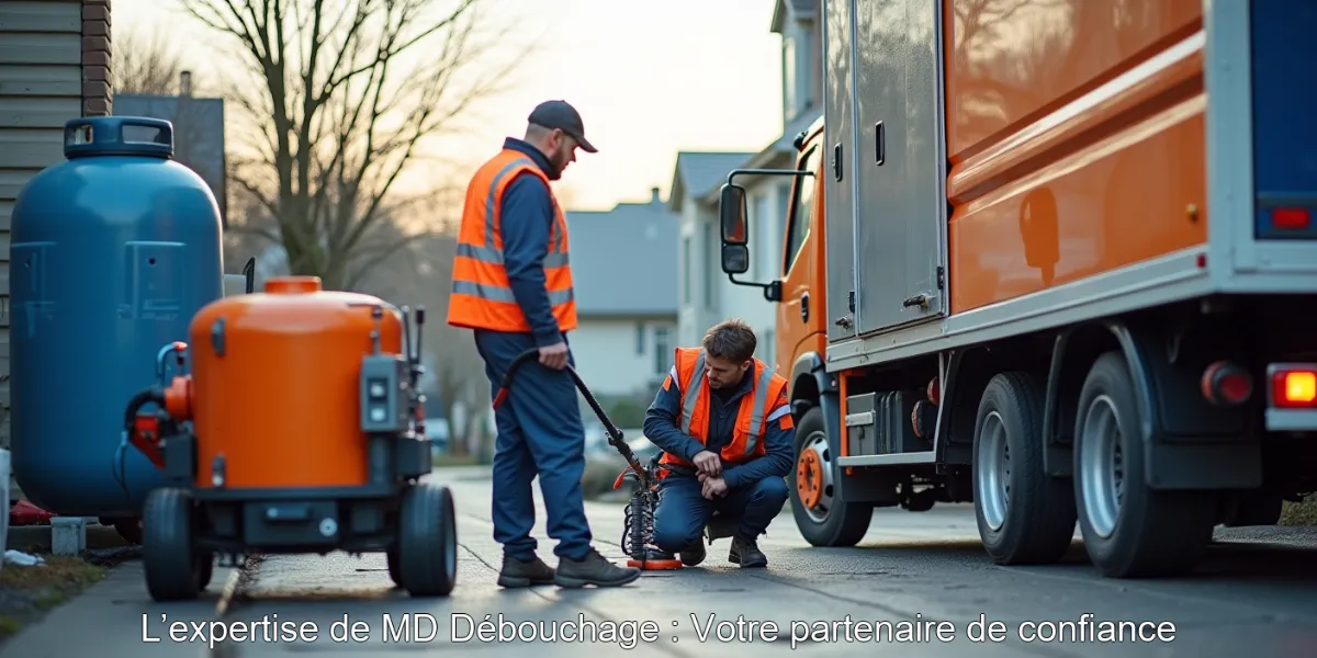 L’expertise de MD Débouchage : Votre partenaire de confiance