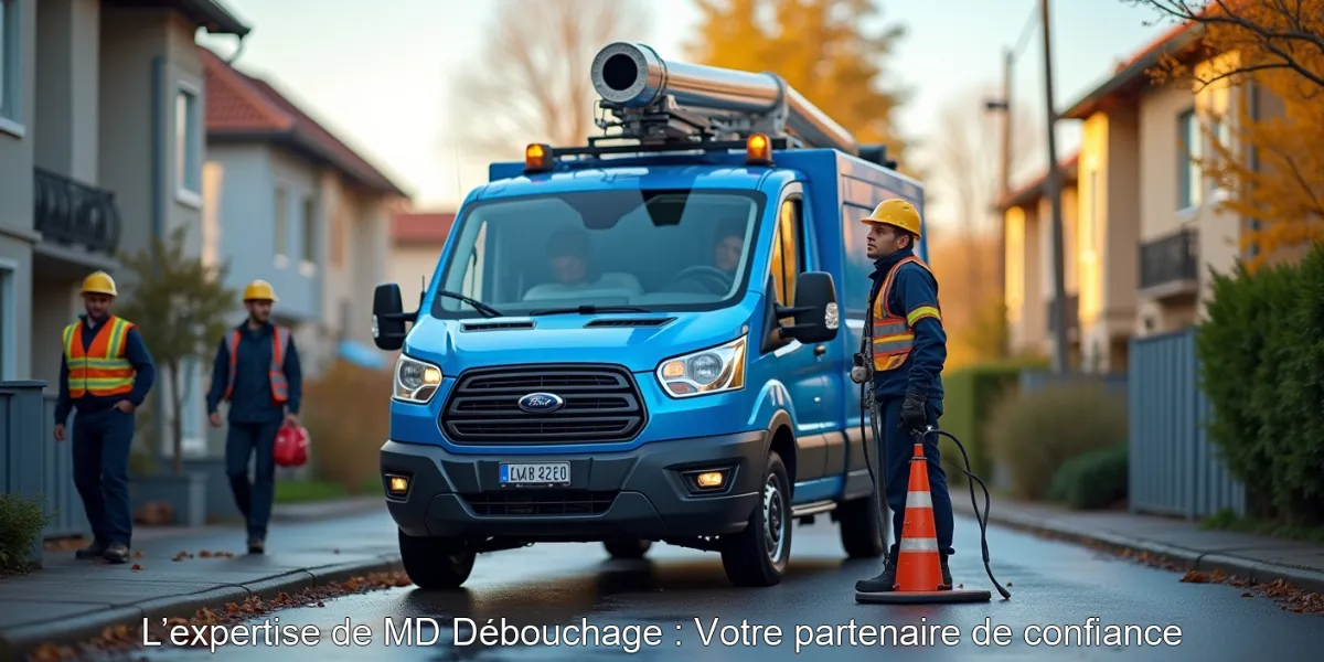 L’expertise de MD Débouchage : Votre partenaire de confiance