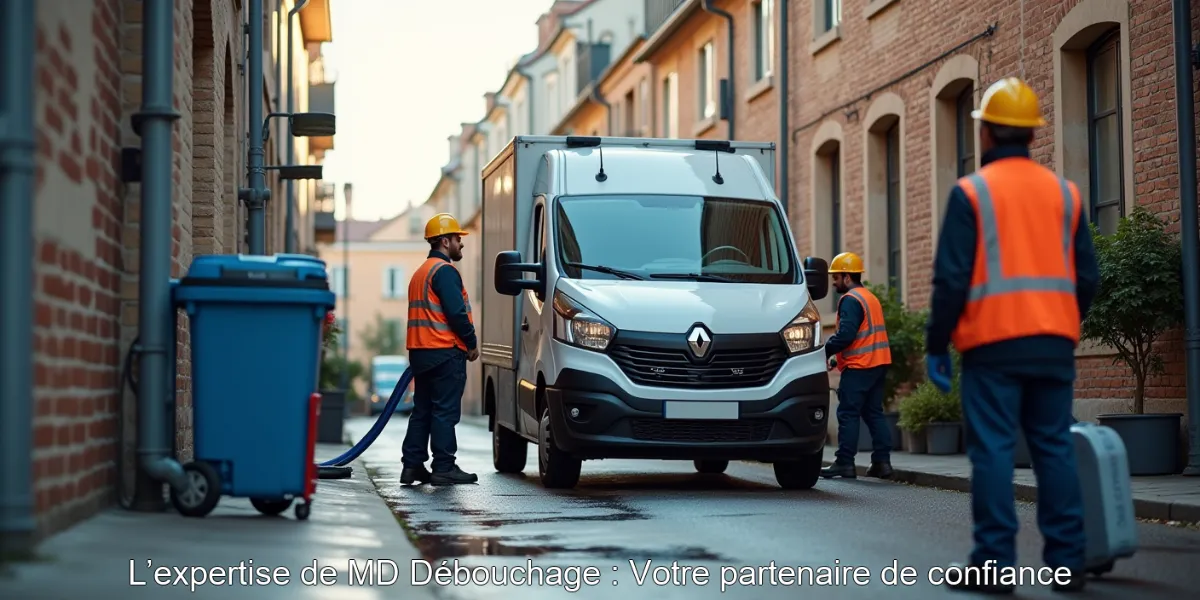 L’expertise de MD Débouchage : Votre partenaire de confiance
