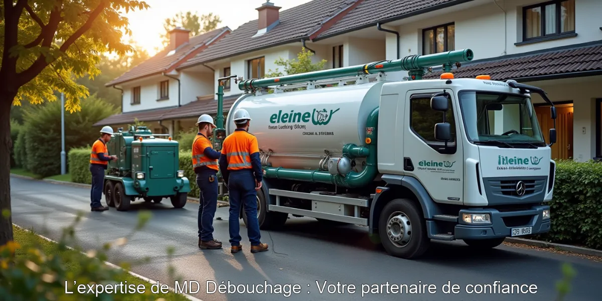 L’expertise de MD Débouchage : Votre partenaire de confiance