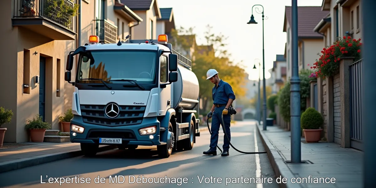 L’expertise de MD Débouchage : Votre partenaire de confiance