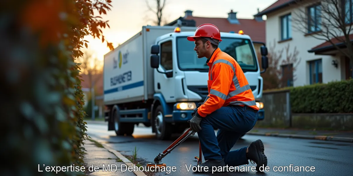 L’expertise de MD Débouchage : Votre partenaire de confiance