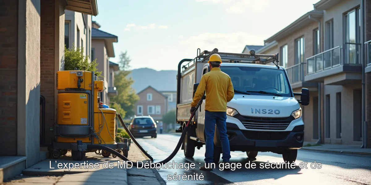 L’expertise de MD Débouchage : un gage de sécurité et de sérénité