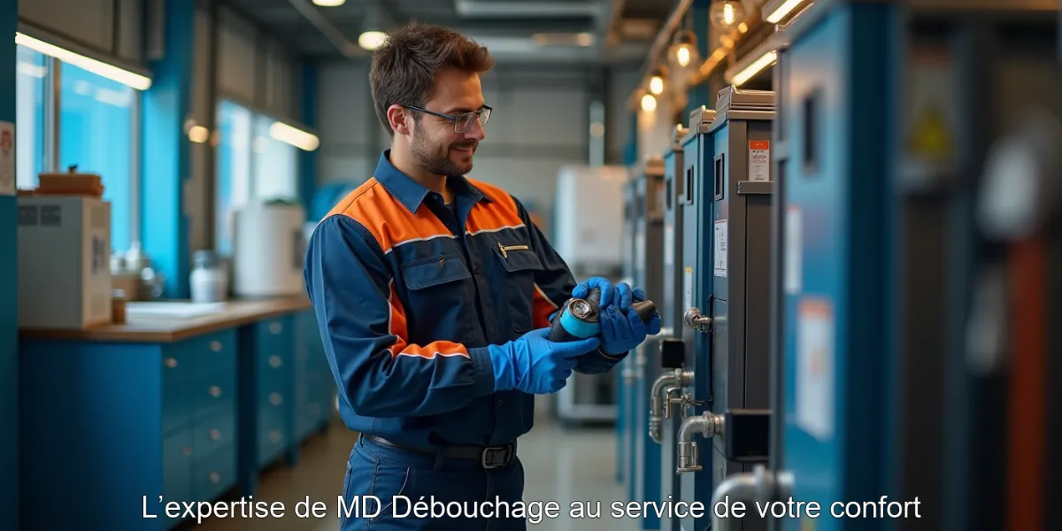 L’expertise de MD Débouchage au service de votre confort