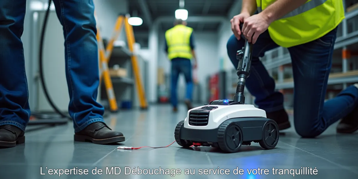 L’expertise de MD Débouchage au service de votre tranquillité