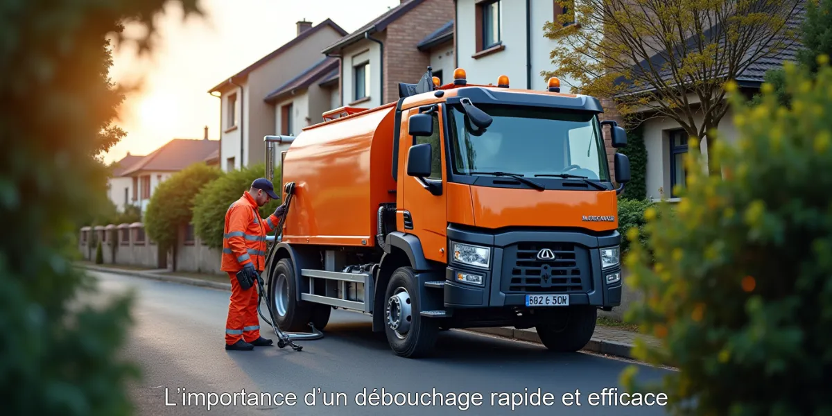 L’importance d’un débouchage rapide et efficace