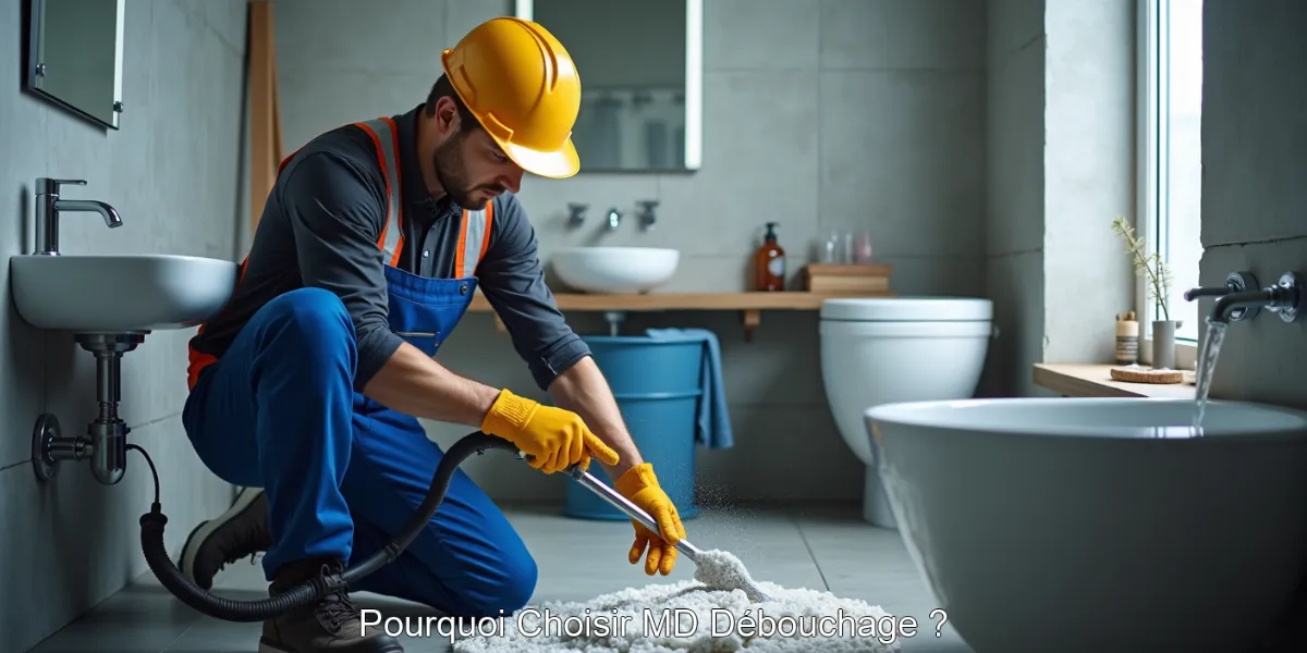Pourquoi Choisir MD Débouchage ?