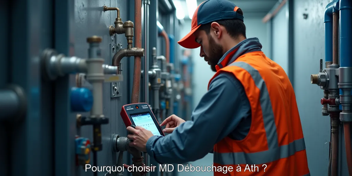 Pourquoi choisir MD Débouchage à Ath ?