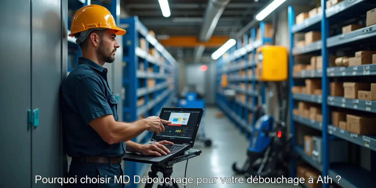 Pourquoi choisir MD Débouchage pour votre débouchage à Ath ?