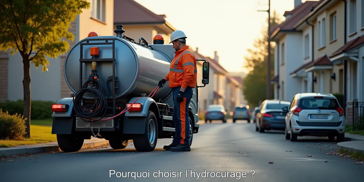 Pourquoi choisir l’hydrocurage ?