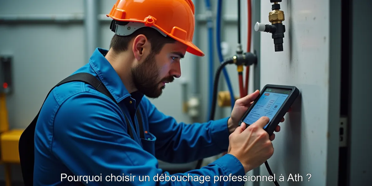 Pourquoi choisir un débouchage professionnel à Ath ?
