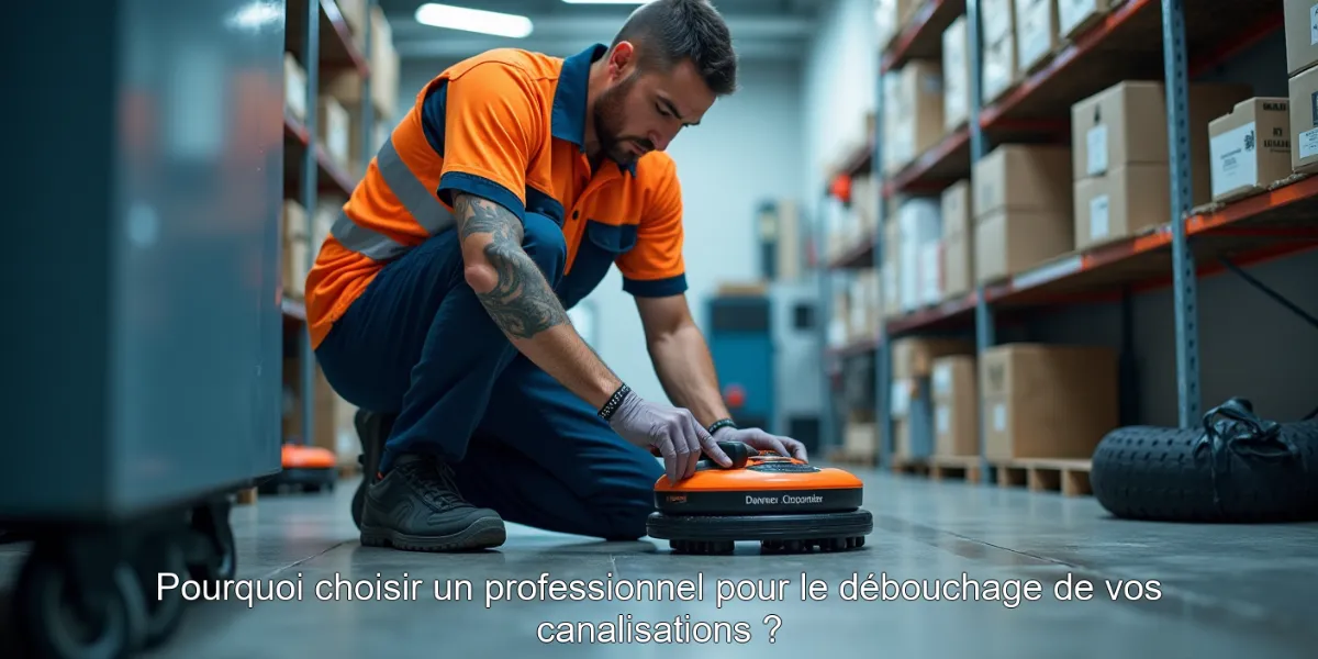 Pourquoi choisir un professionnel pour le débouchage de vos canalisations ?