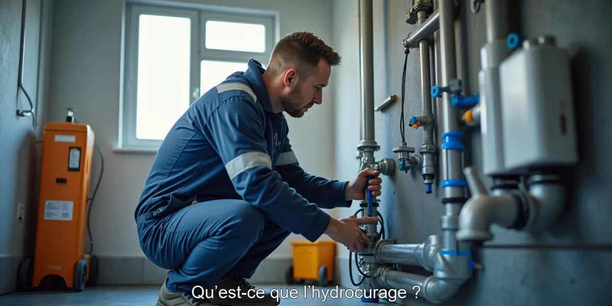 Qu’est-ce que l’hydrocurage ?