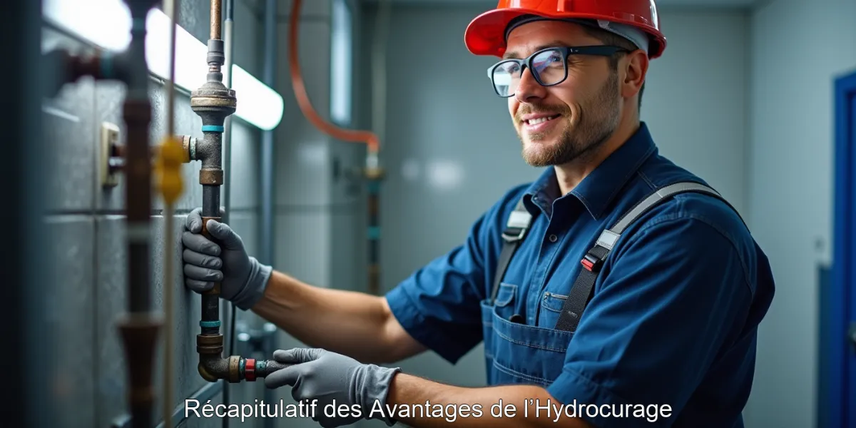 Récapitulatif des Avantages de l’Hydrocurage