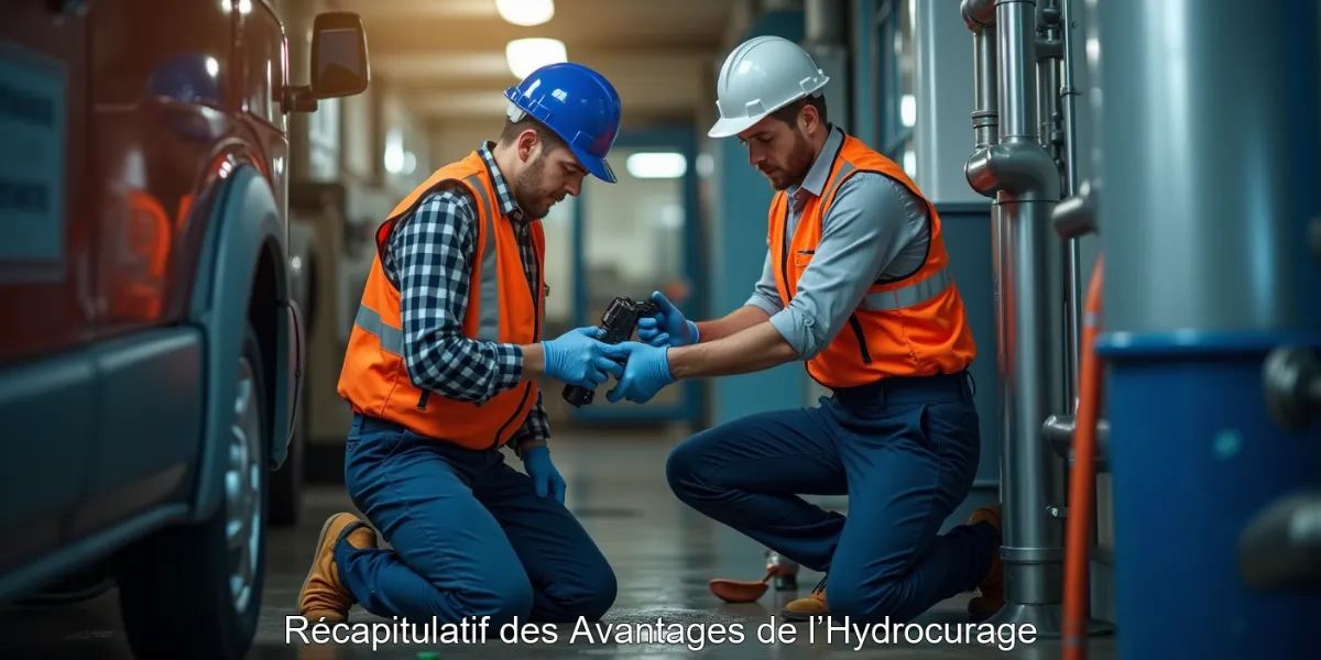 Récapitulatif des Avantages de l’Hydrocurage