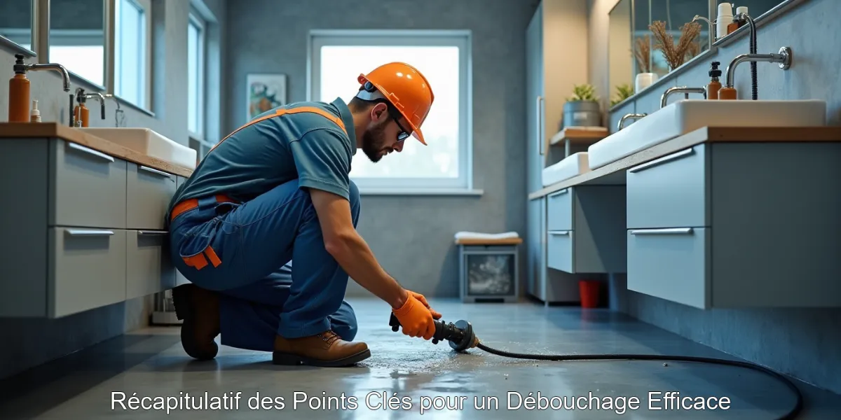 Récapitulatif des Points Clés pour un Débouchage Efficace