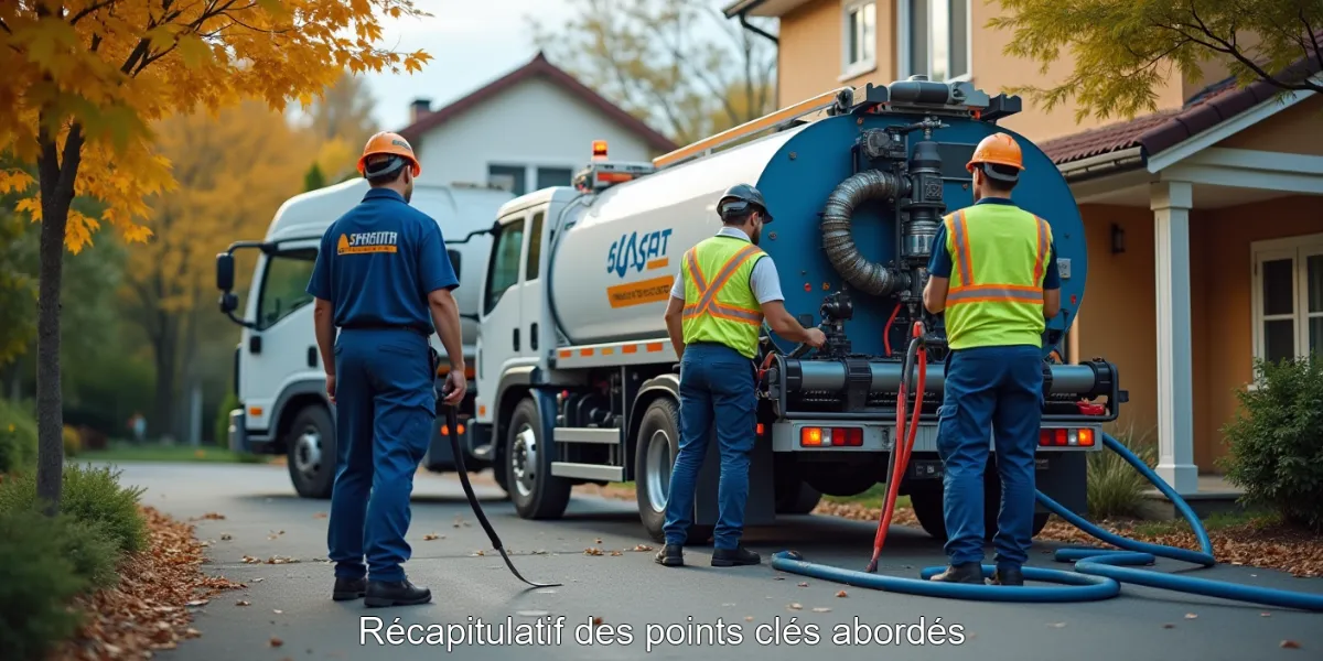 Récapitulatif des points clés abordés
