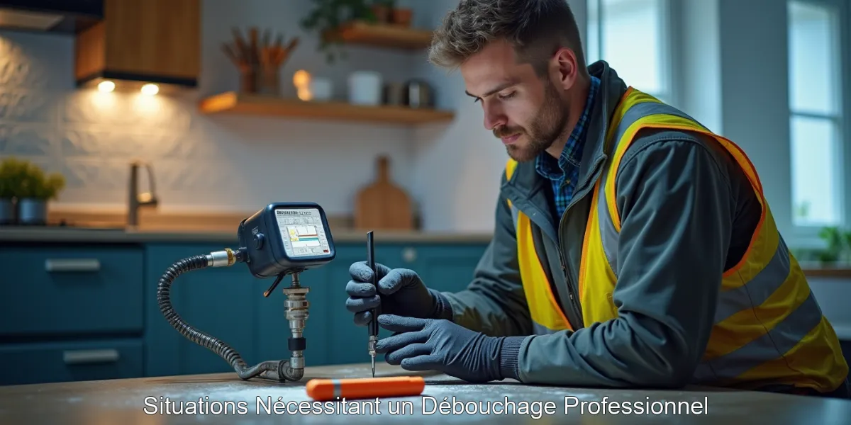 Situations Nécessitant un Débouchage Professionnel