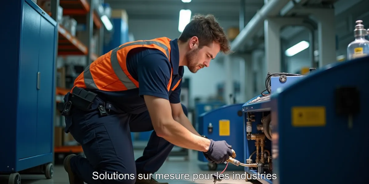 Solutions sur mesure pour les industries