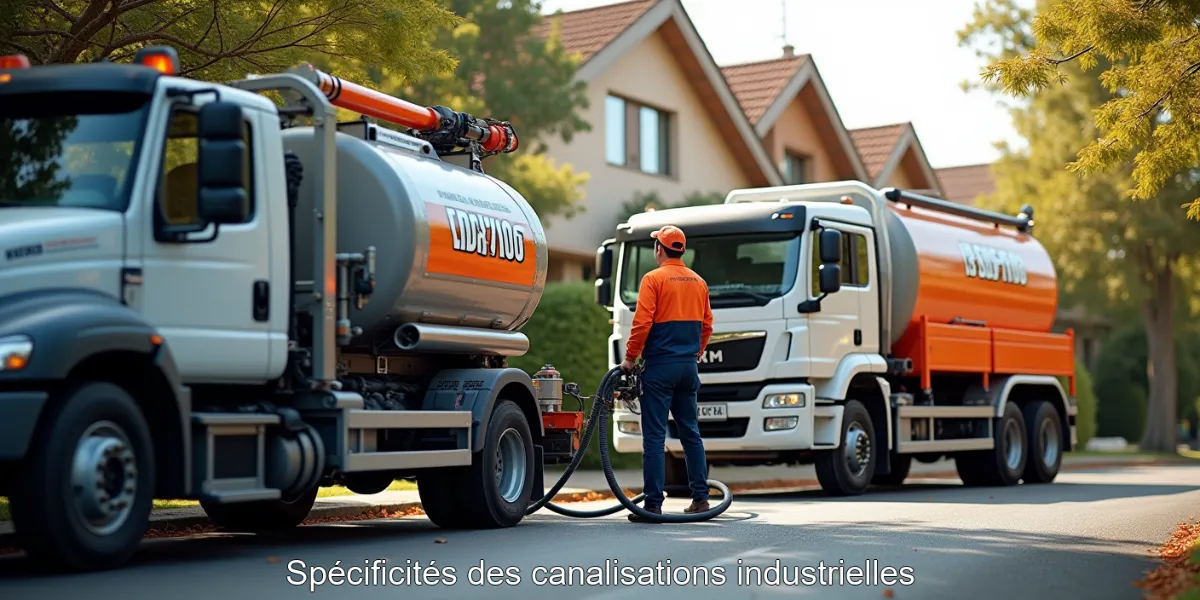 Spécificités des canalisations industrielles