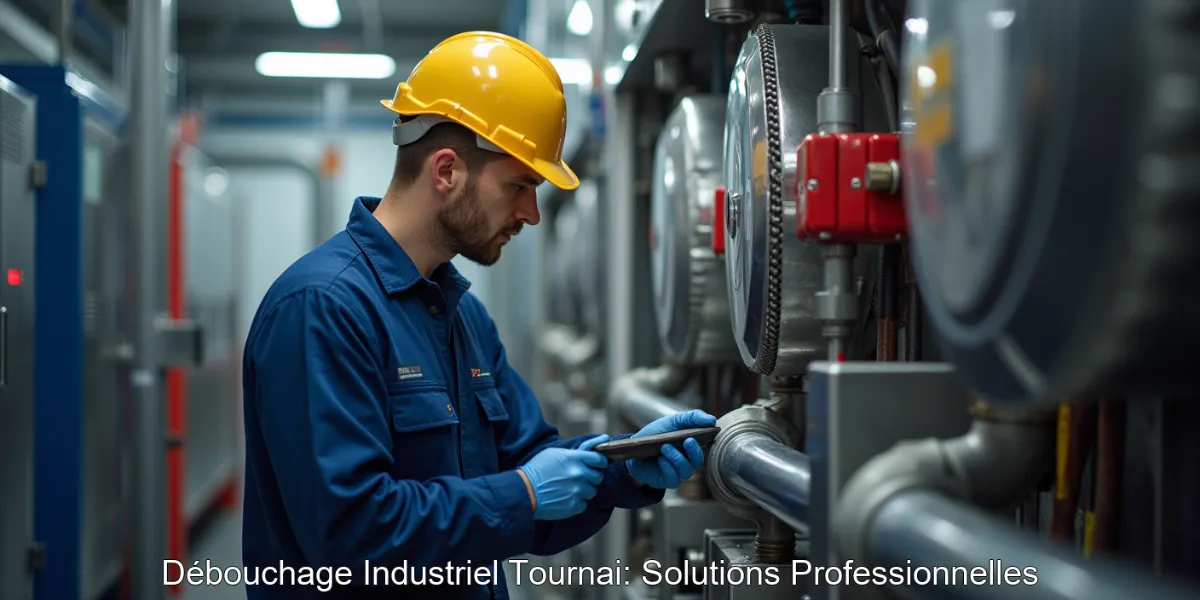 Débouchage Industriel Tournai: Solutions Professionnelles