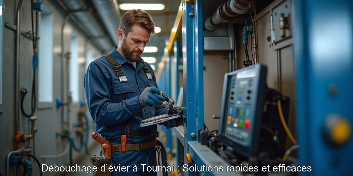 Débouchage d’évier à Tournai : Solutions rapides et efficaces