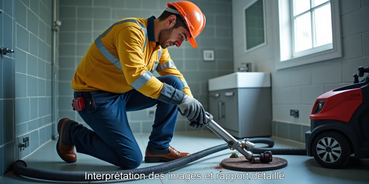 Interprétation des images et rapport détaillé