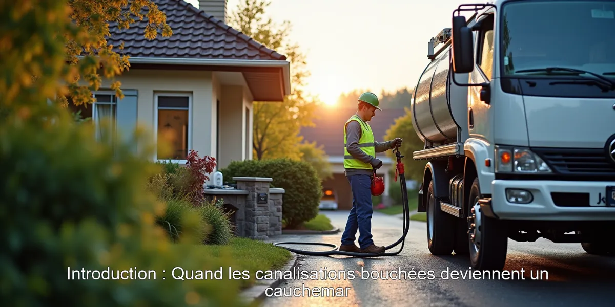 Introduction : Quand les canalisations bouchées deviennent un cauchemar