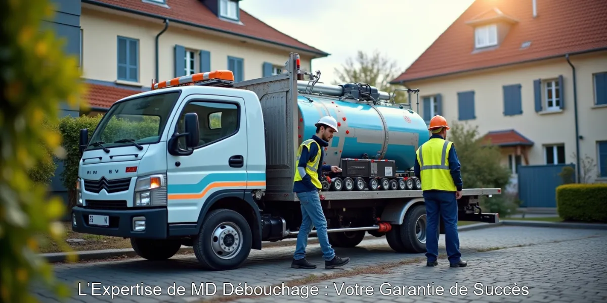 L’Expertise de MD Débouchage : Votre Garantie de Succès