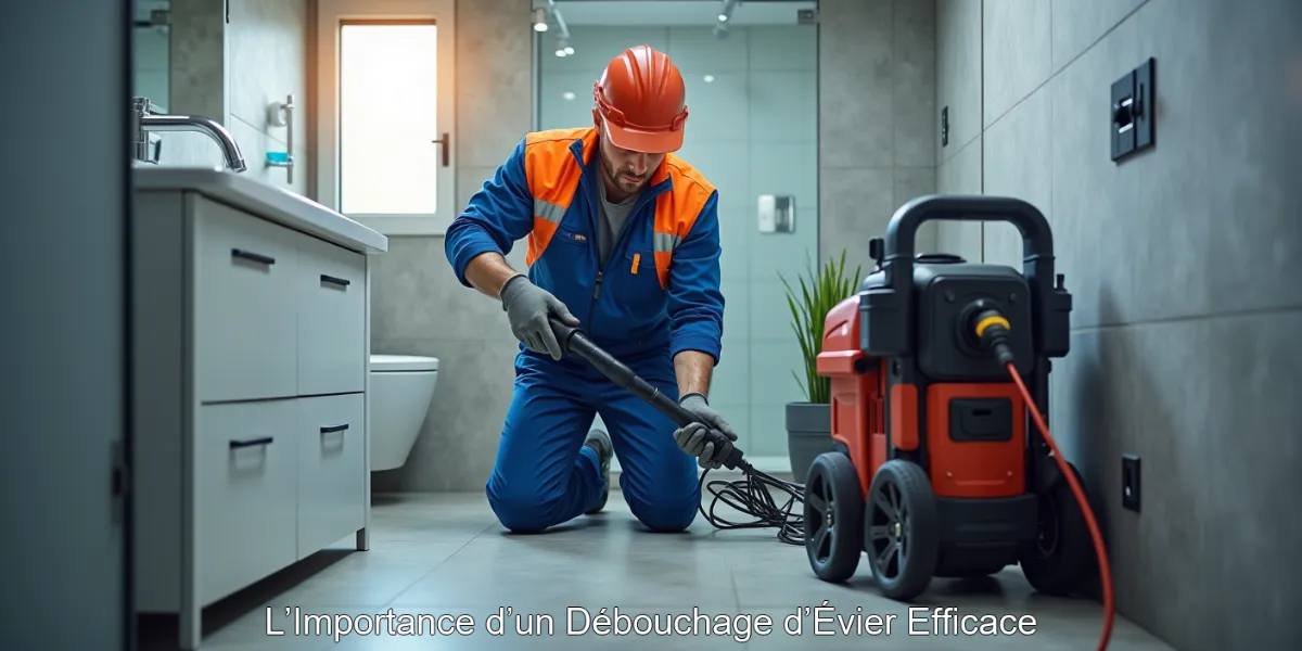 L’Importance d’un Débouchage d’Évier Efficace