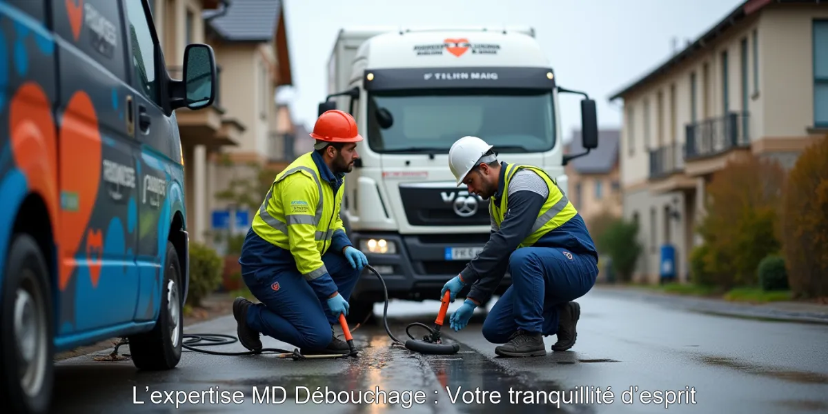 L’expertise MD Débouchage : Votre tranquillité d’esprit