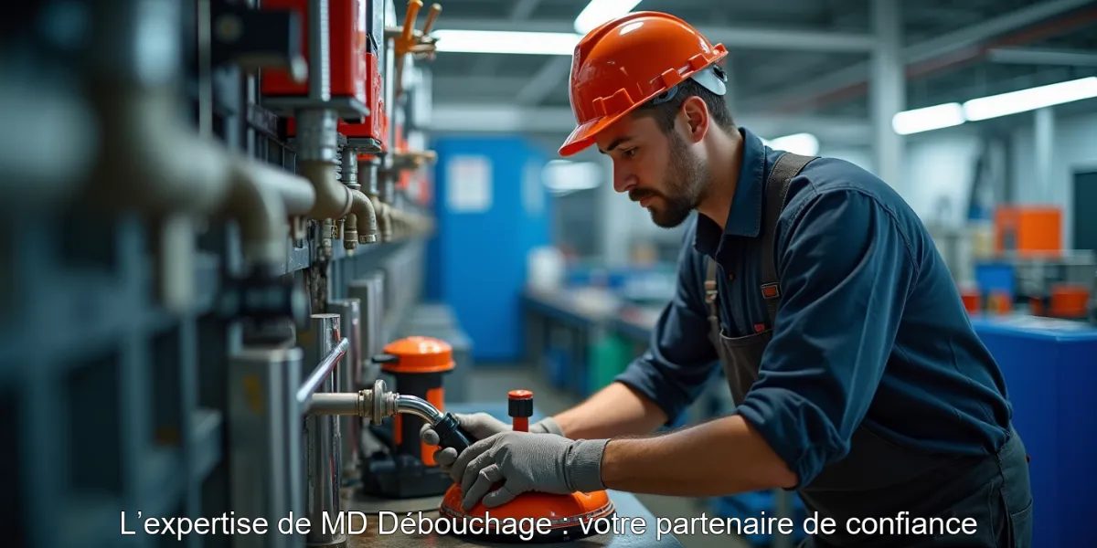 L’expertise de MD Débouchage : votre partenaire de confiance