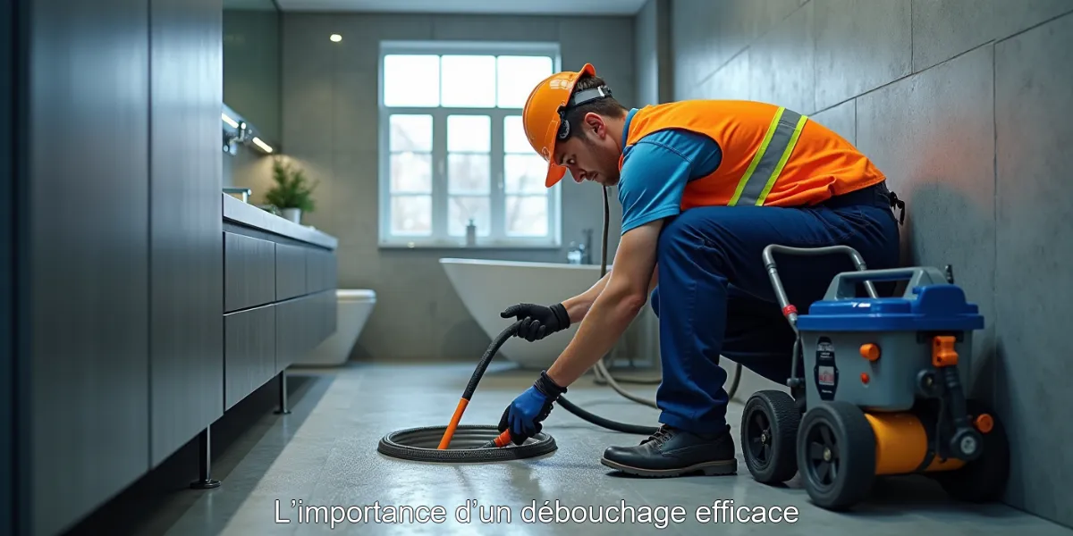 L’importance d’un débouchage efficace
