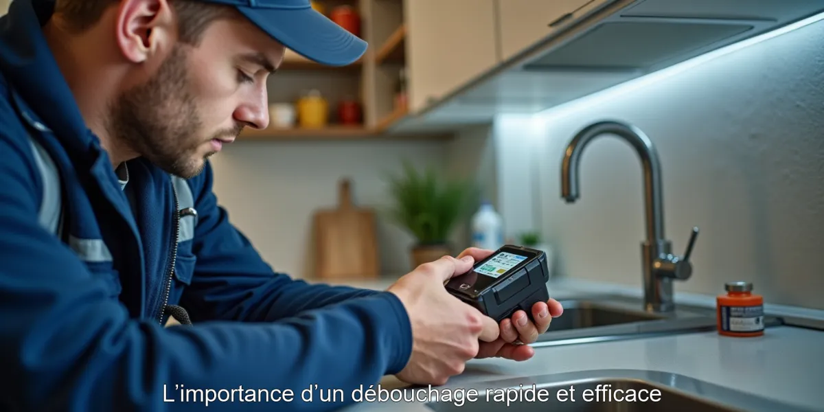 L’importance d’un débouchage rapide et efficace