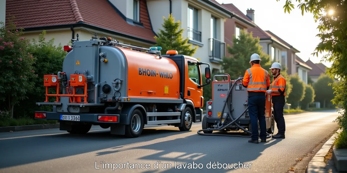 L’importance d’un lavabo déboucher