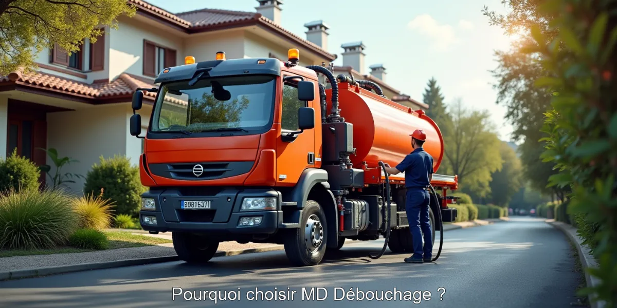 Pourquoi choisir MD Débouchage ?
