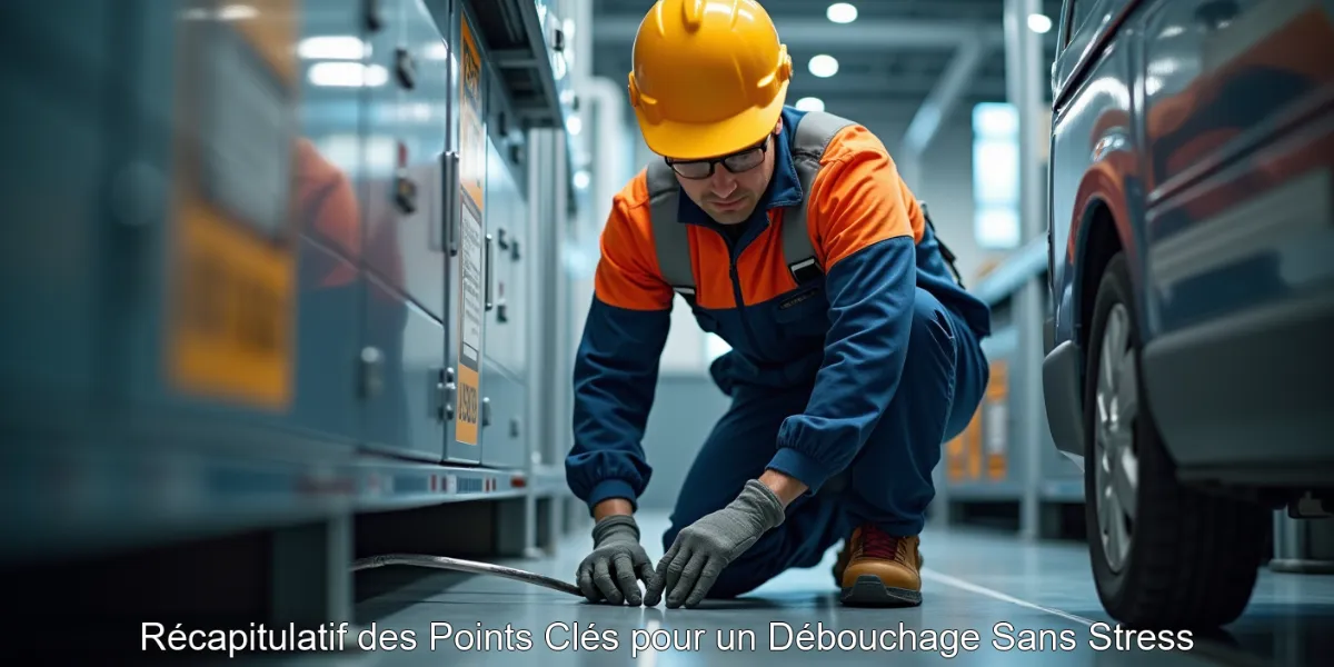 Récapitulatif des Points Clés pour un Débouchage Sans Stress