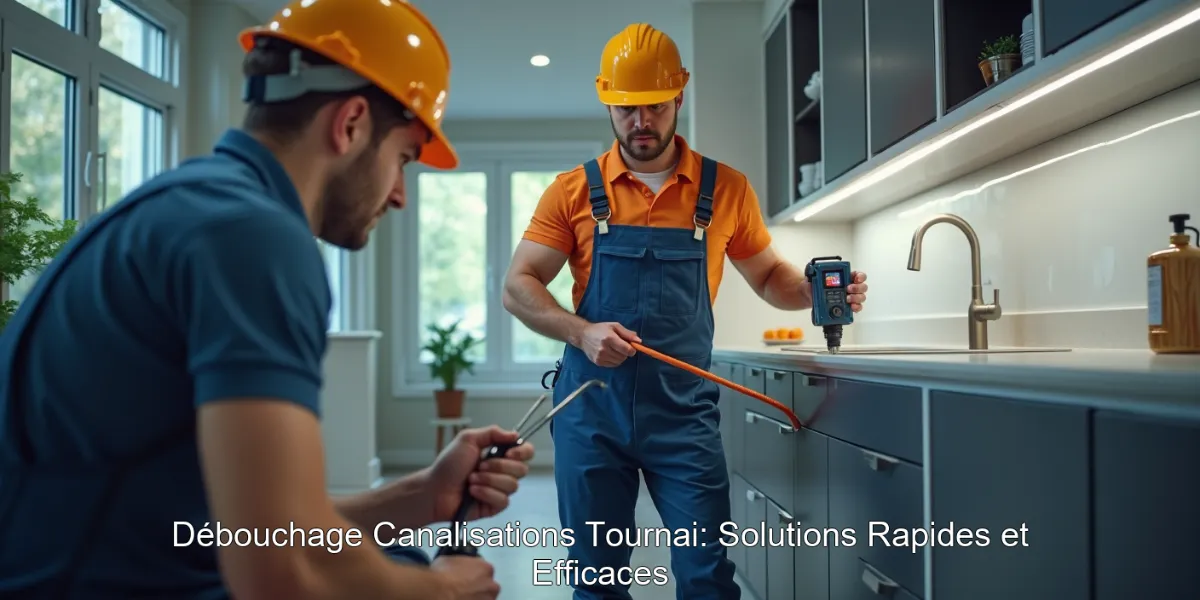 Débouchage Canalisations Tournai: Solutions Rapides et Efficaces
